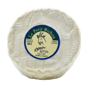 Formaggio di capra Le Petit Bichon P. Jacquin et Fils a pasta molle e crosta fiorita candida