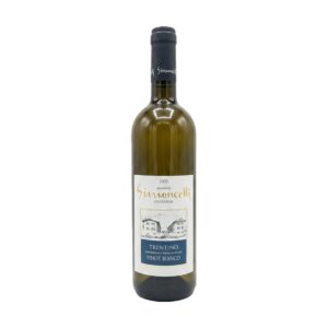 Bottiglia Pinot Bianco Armando Simoncelli Viticoltore vino bianco trentino floreale
